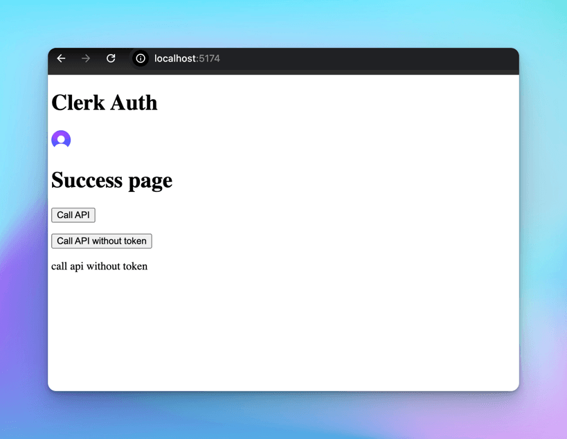 Clerk-Auth-Page-Success