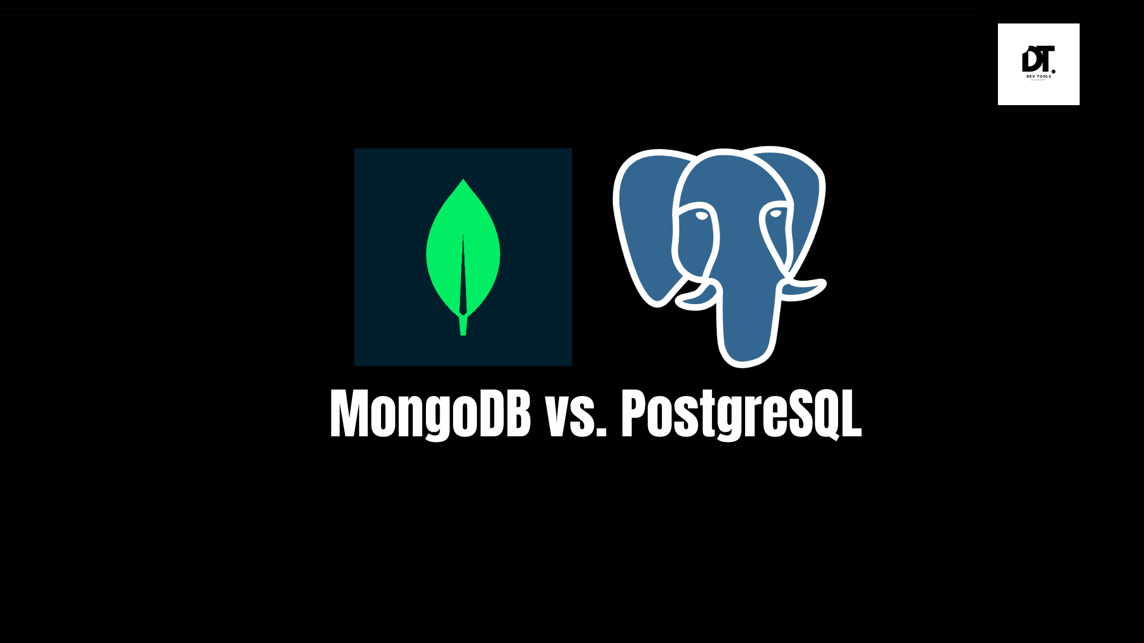 MongoDB vs. PostgreSQL